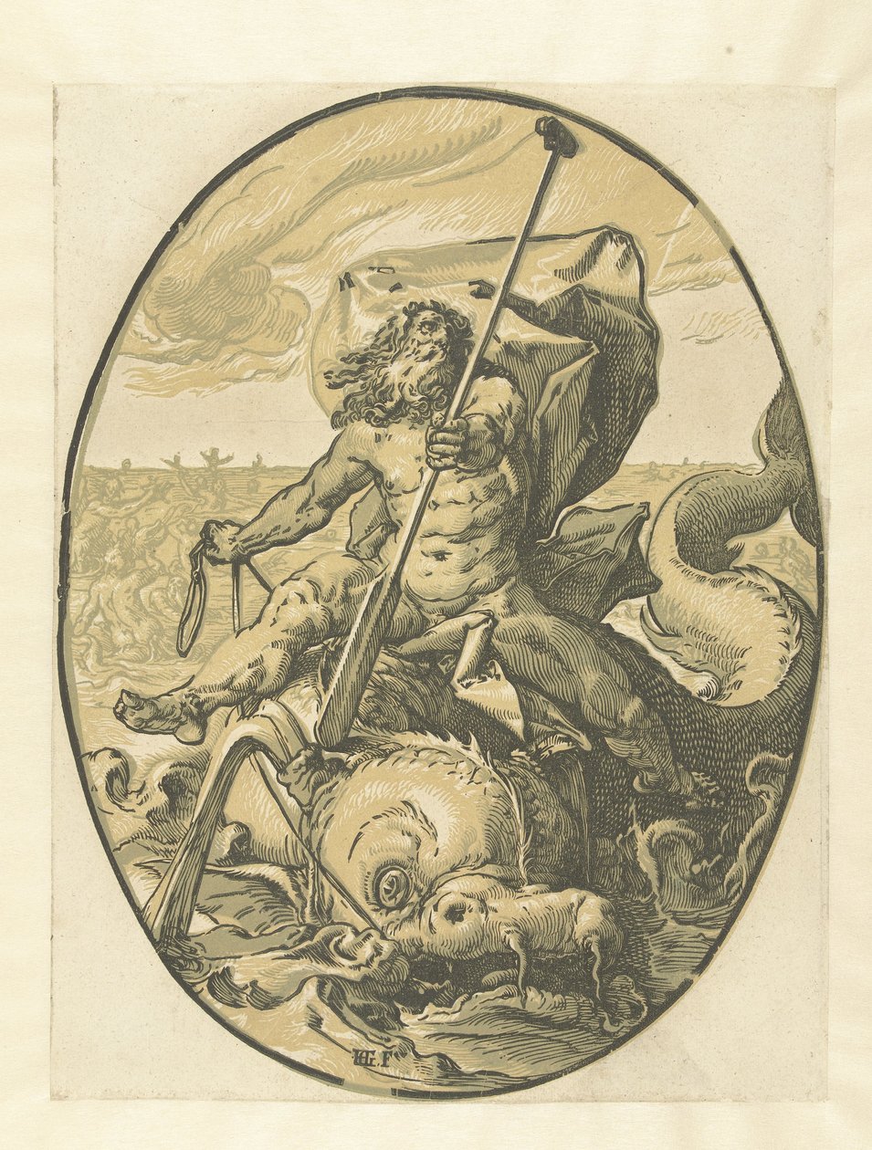 Océan - Hendrick Goltzius