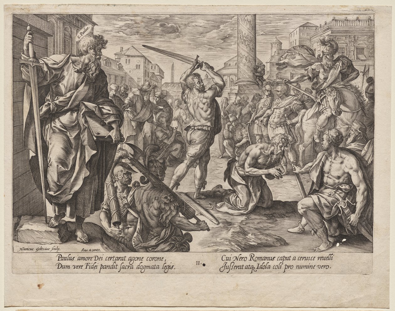 Saint Paul - Hendrick Goltzius