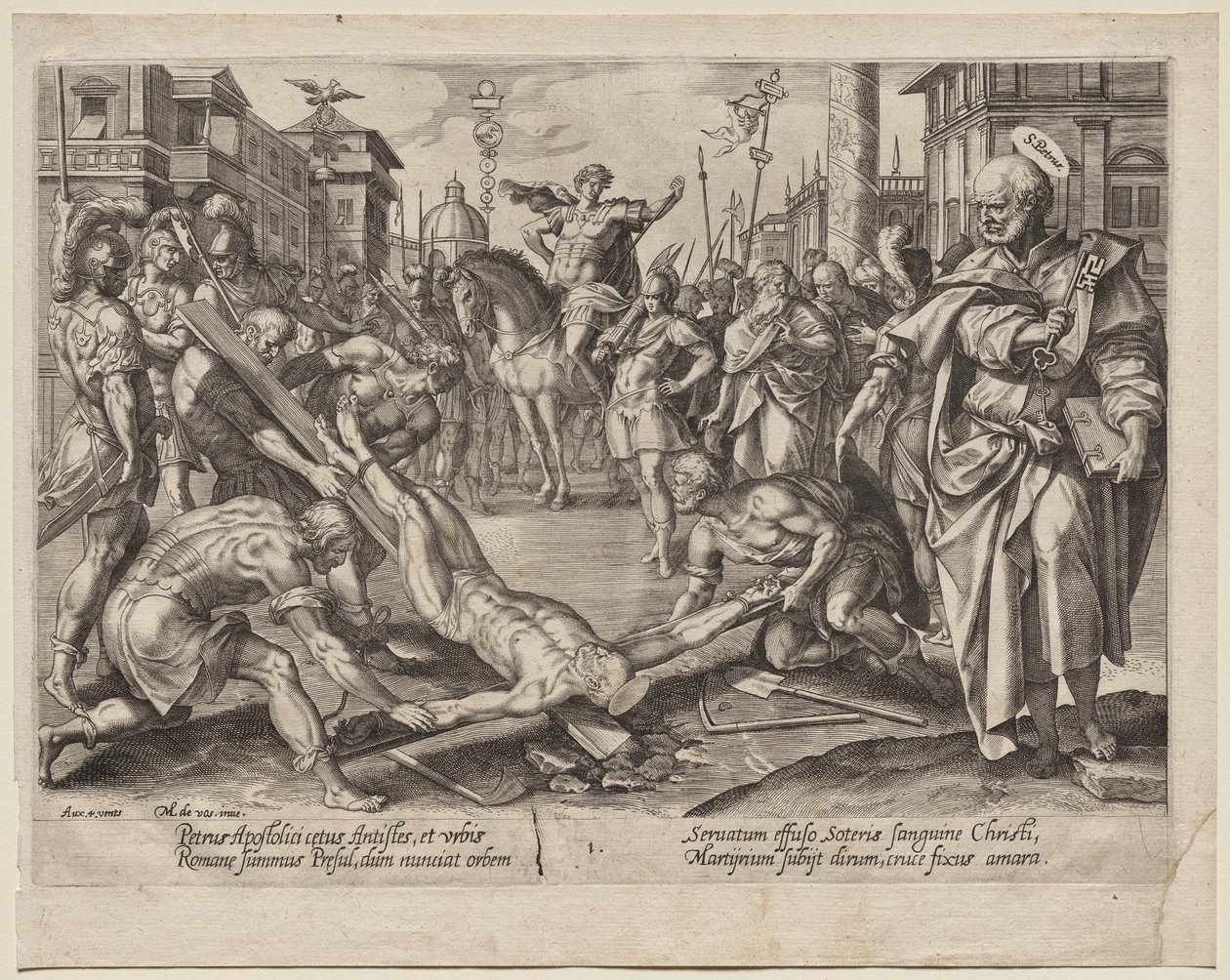Saint Pierre - Hendrick Goltzius