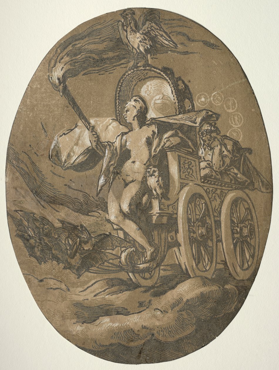 Les Divinités : Nox - Hendrick Goltzius