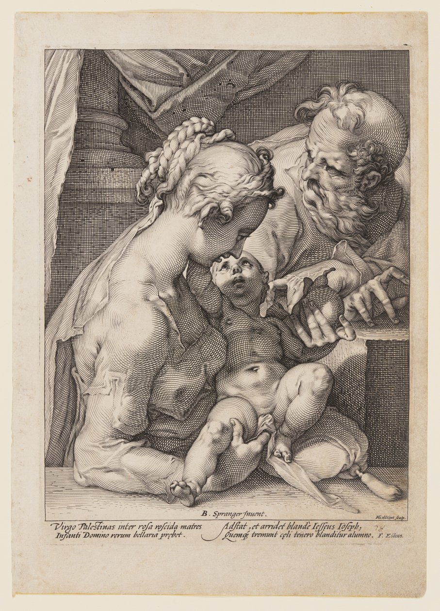 La Sainte Famille - Hendrick Goltzius