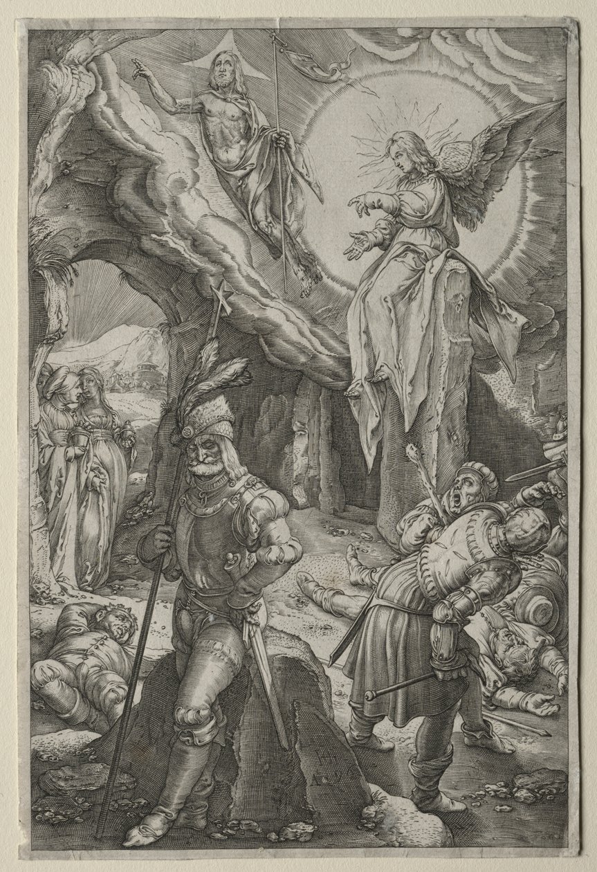 La Passion : La Résurrection - Hendrick Goltzius