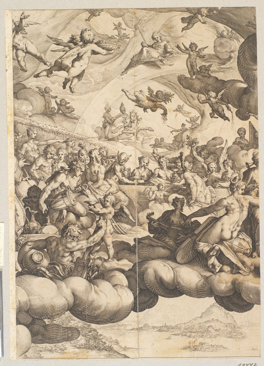 Le Mariage de Cupidon et Psyché - Hendrick Goltzius