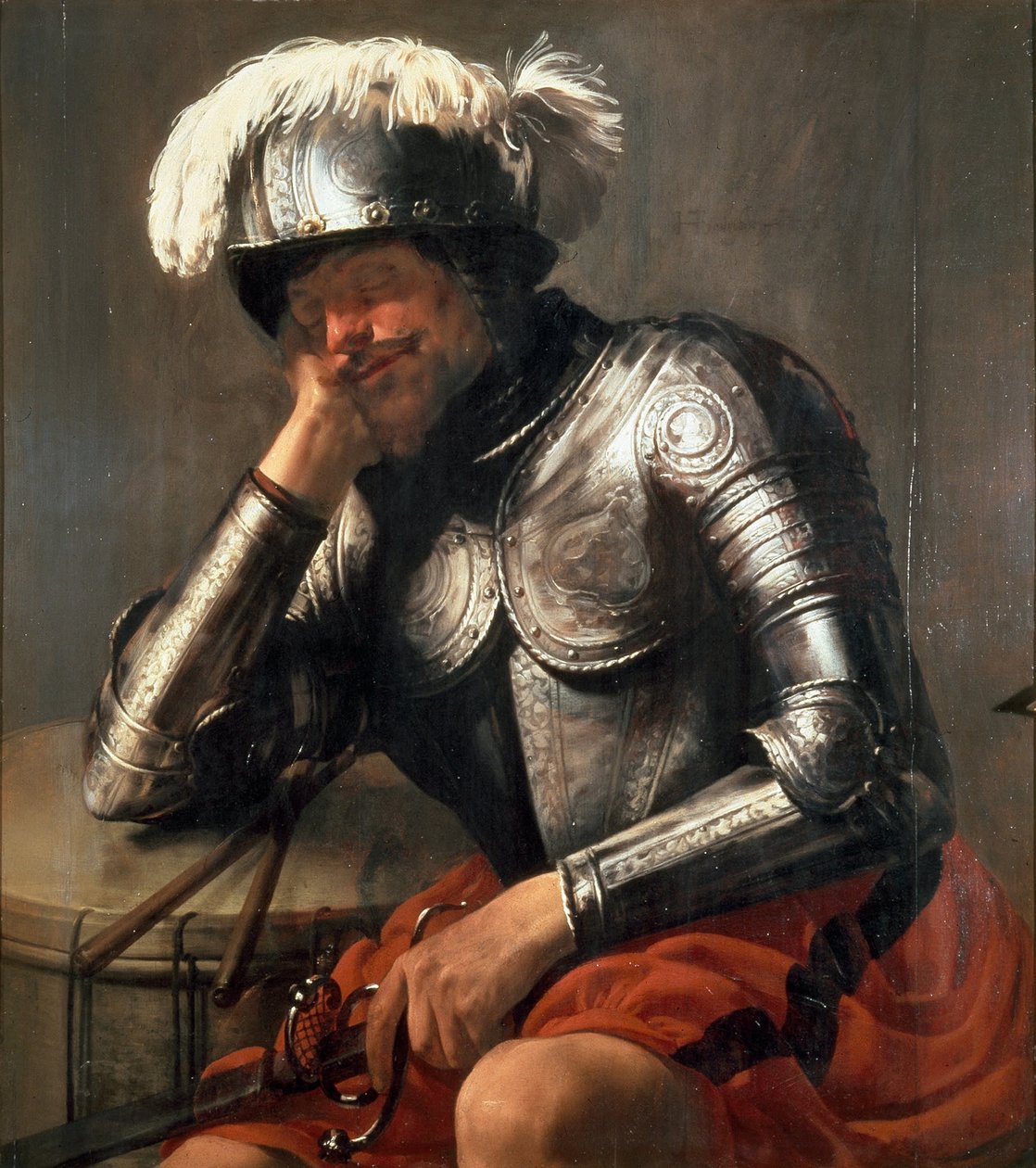 Mars endormi, 1629 - Hendrick Jansz Terbrugghen