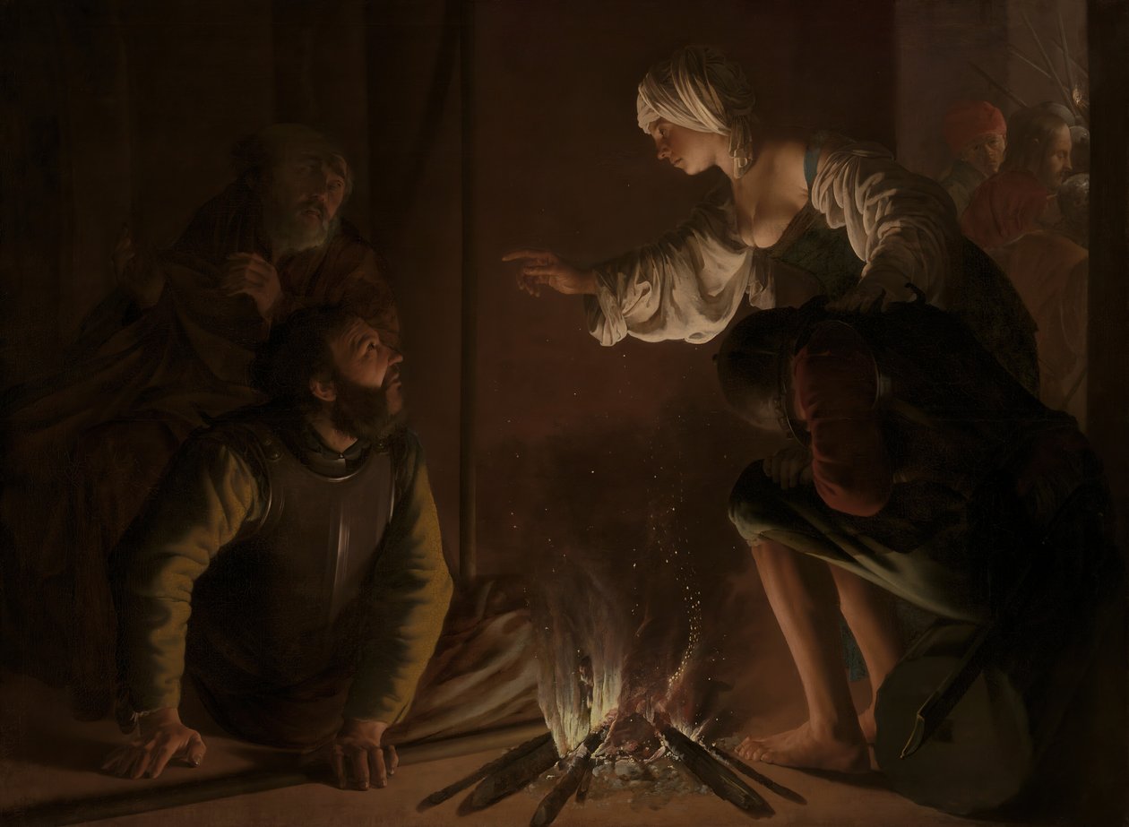 Le Renoncement de Saint Pierre, 1626-1629 - Hendrick ter Brugghen