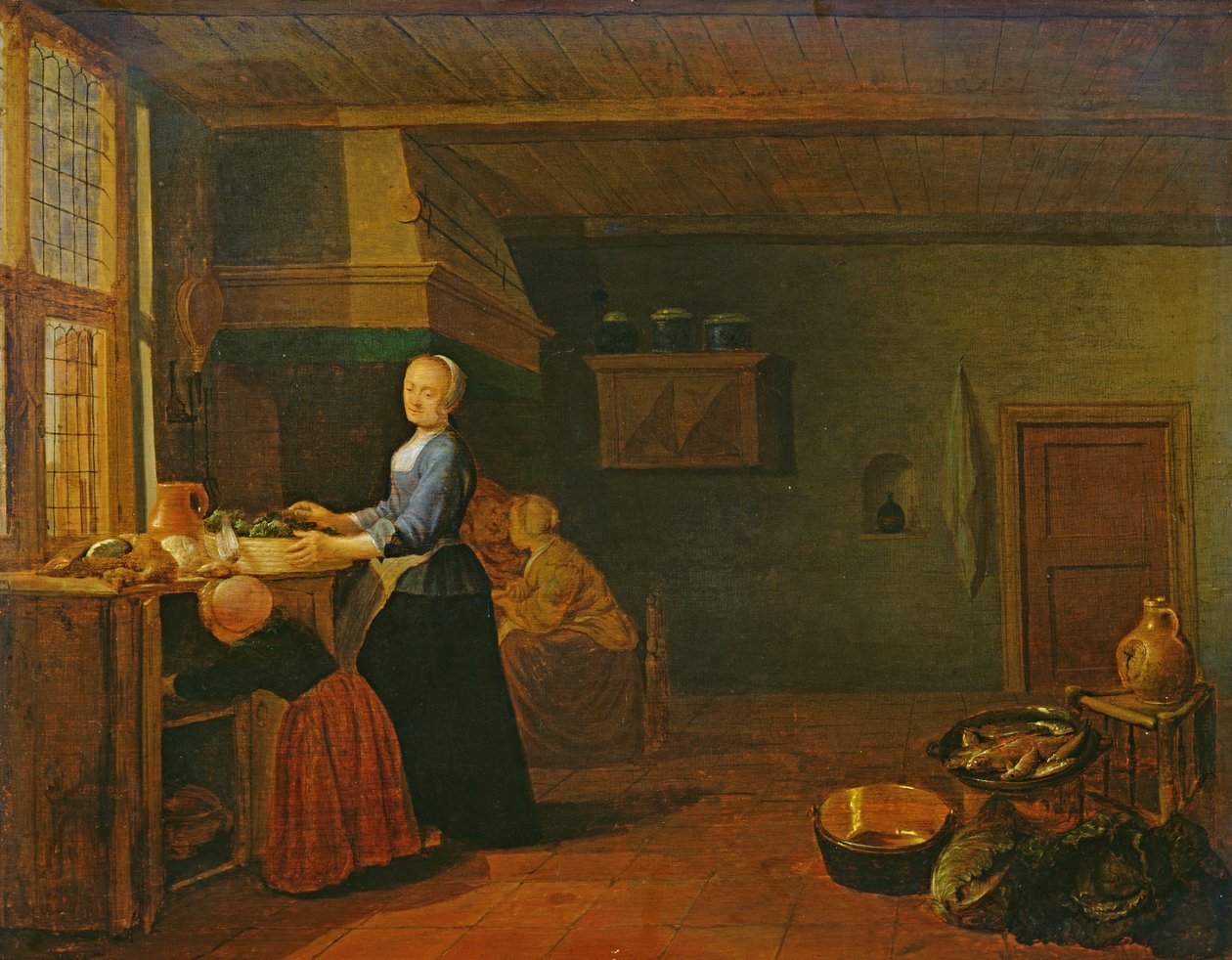 Intérieur de cuisine - Hendrik Martensz Sorgh