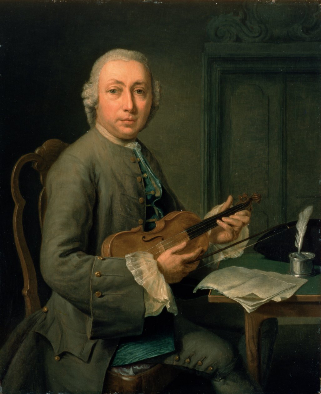 Homme avec un violon - Hendrik Pothoven