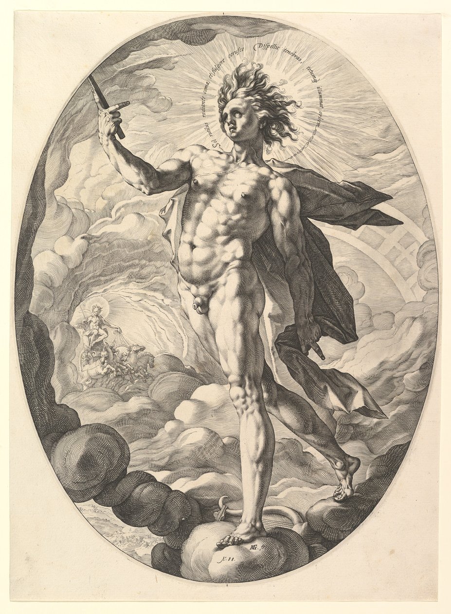 Apollon, 1588 - Hendrik Goltzius