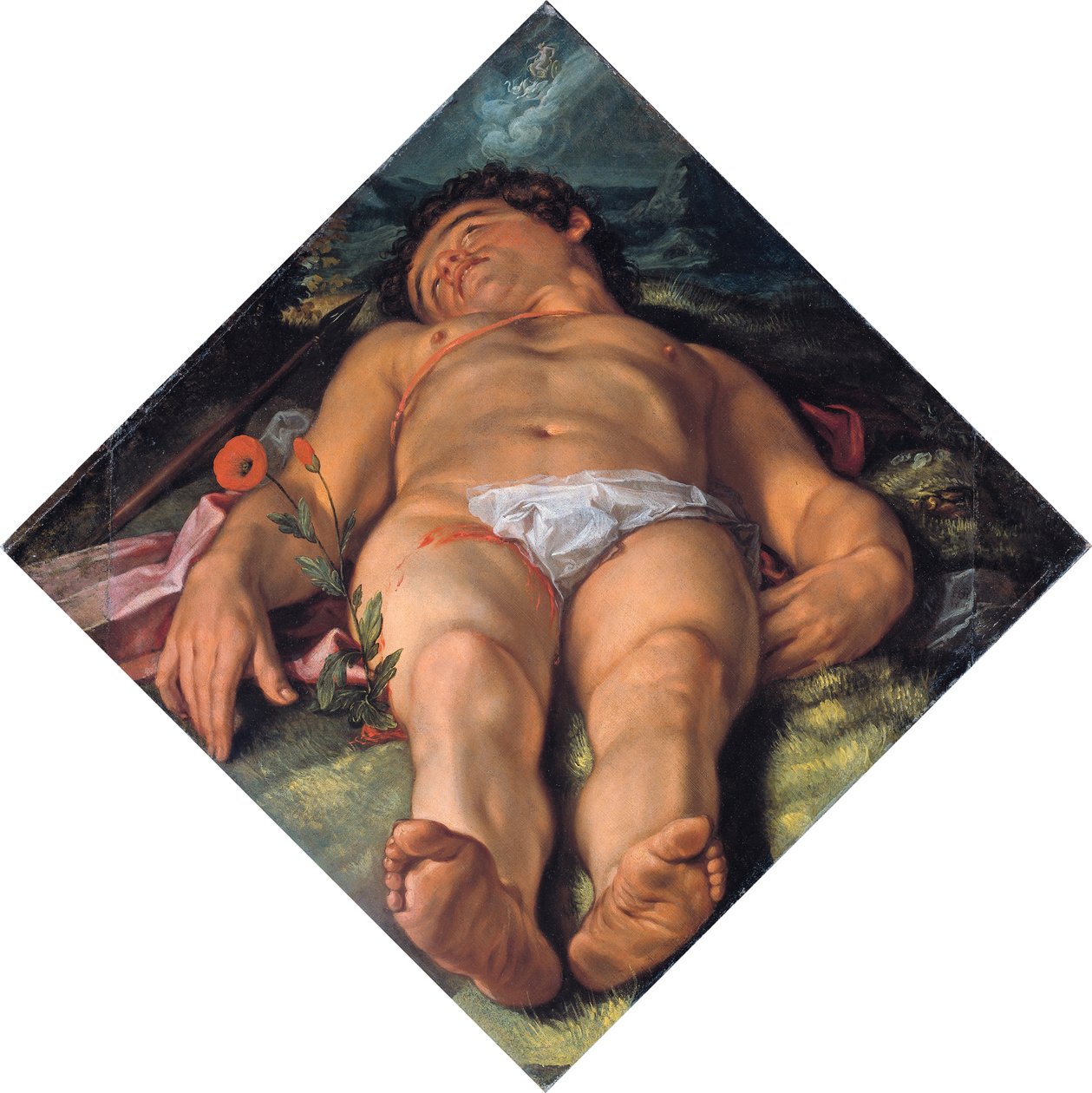 Adonis mourant, 1609 - Hendrik Goltzius