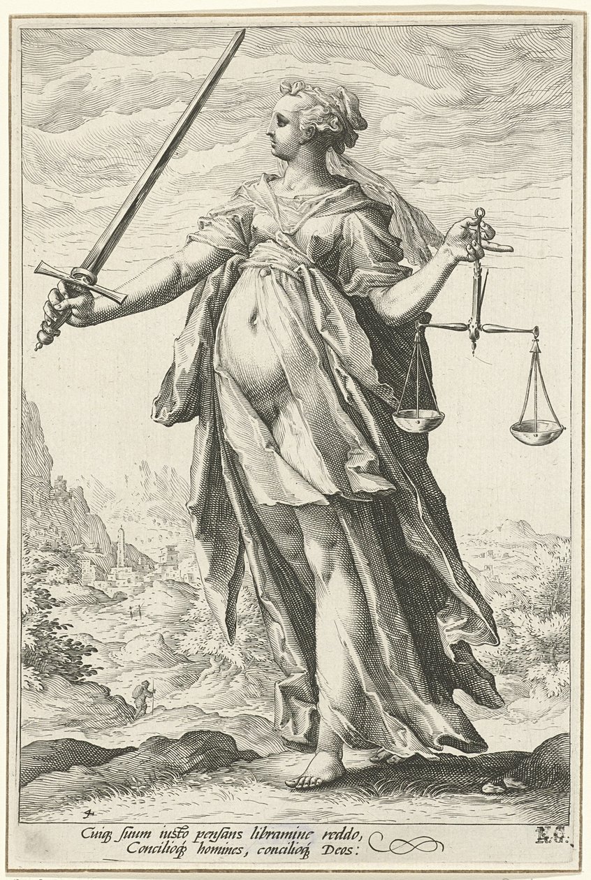 Équité Justice - Hendrik Goltzius