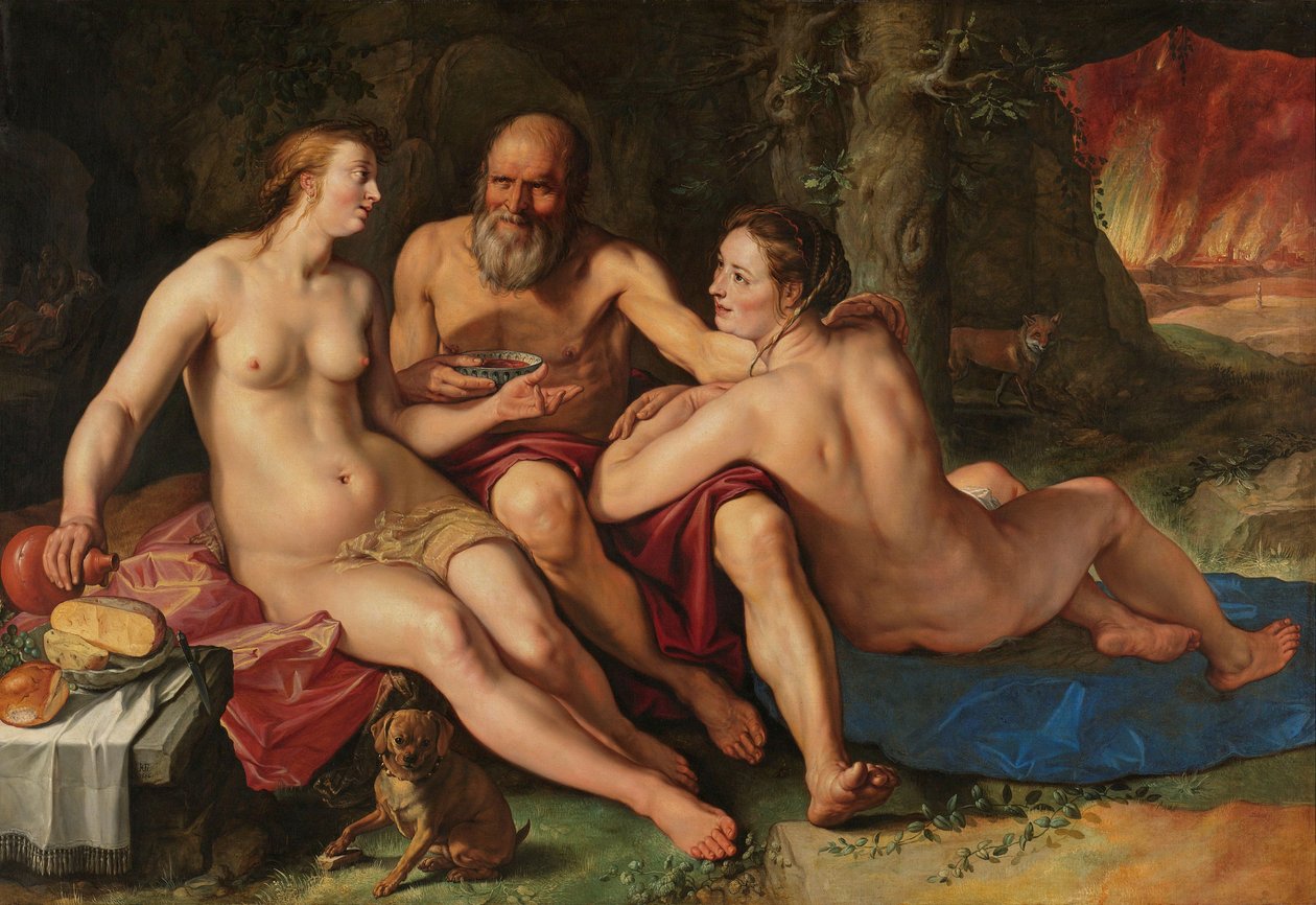 Loth et ses Filles - Hendrik Goltzius