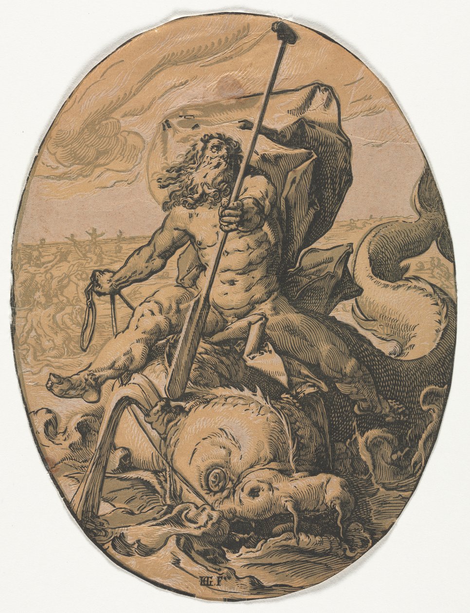 Neptune - Hendrik Goltzius