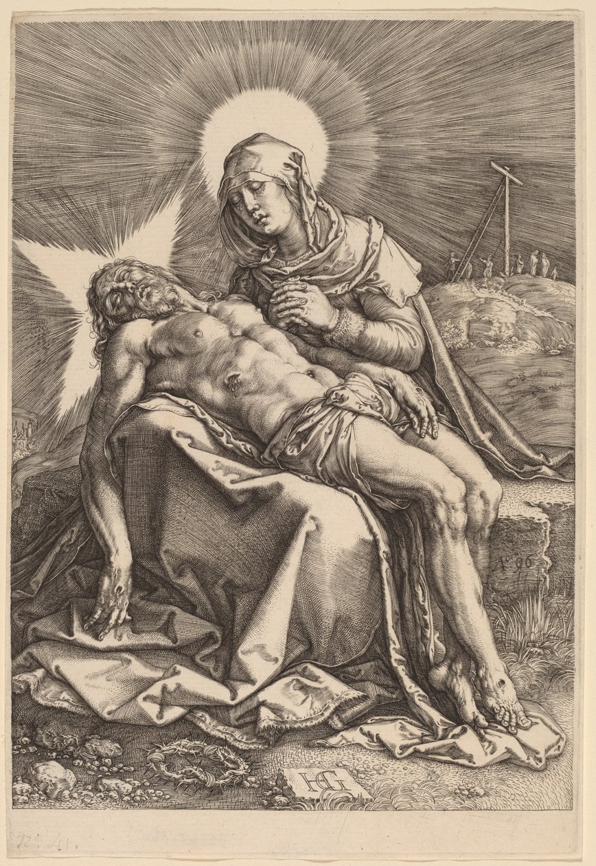 Pietà - Hendrik Goltzius