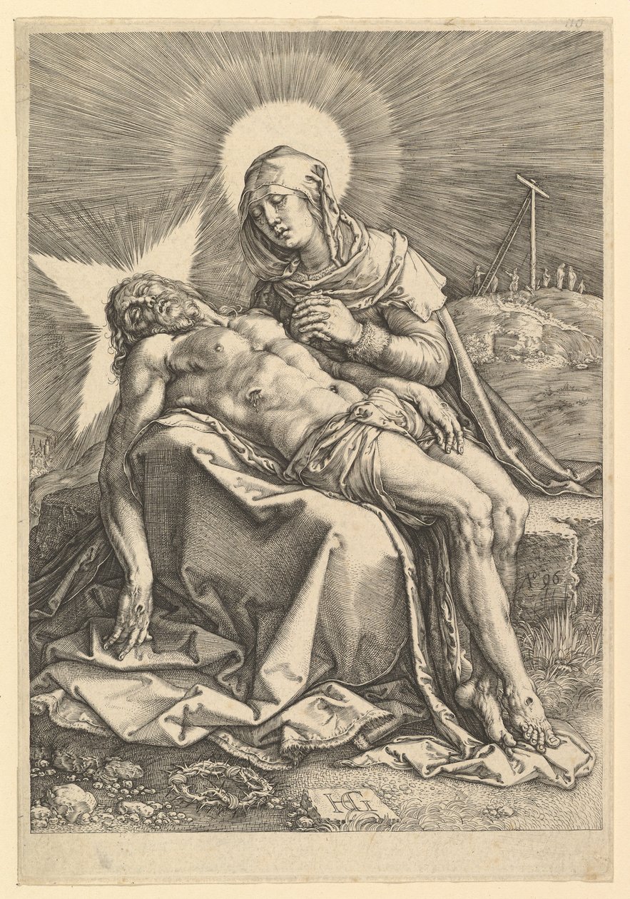 Pietà - Hendrik Goltzius
