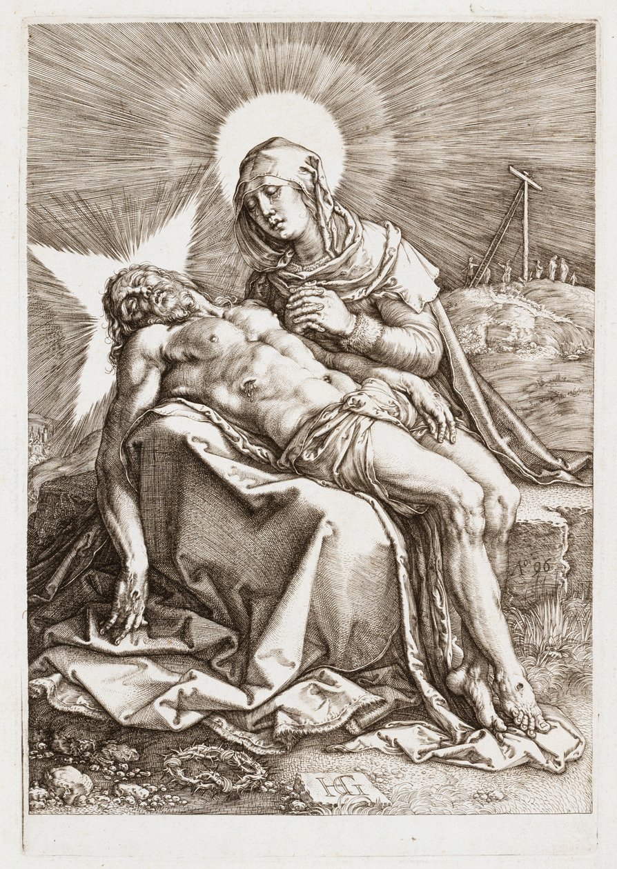 Pietà - Hendrik Goltzius