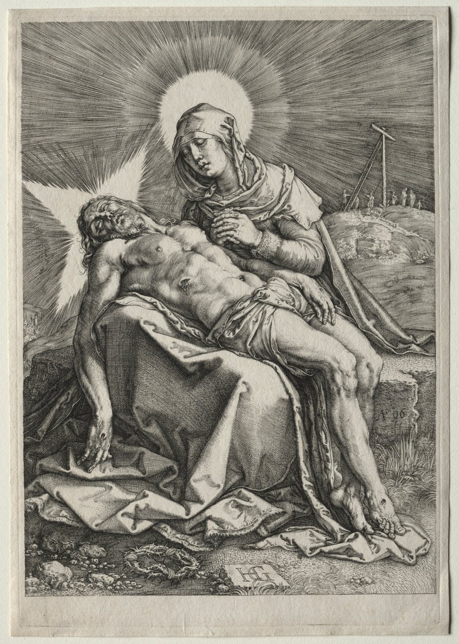 Pietà - Hendrik Goltzius