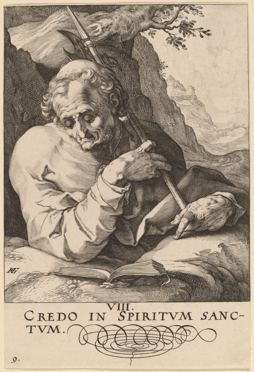 Saint Matthieu - Hendrik Goltzius