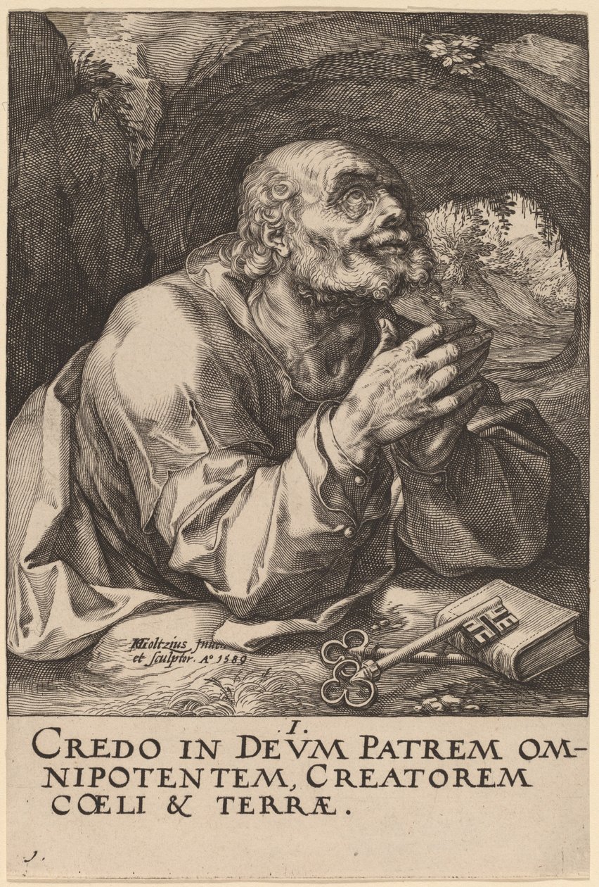 Saint Pierre - Hendrik Goltzius
