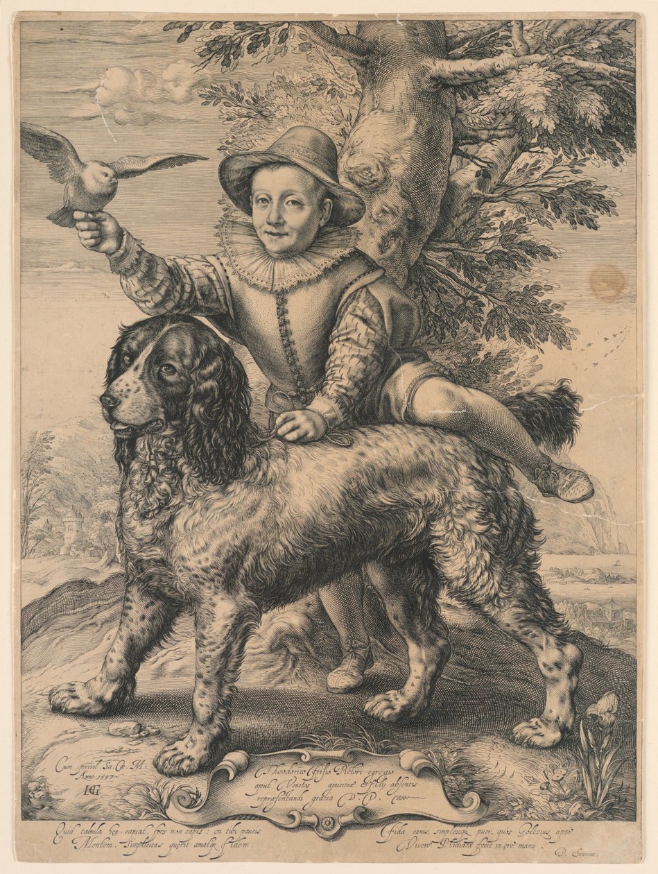 Le chien de Goltzius - Hendrik Goltzius