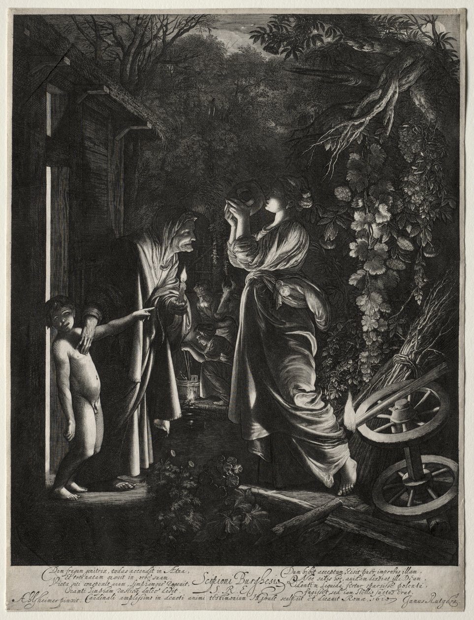 La moquerie de Cérès - Hendrik Goudt