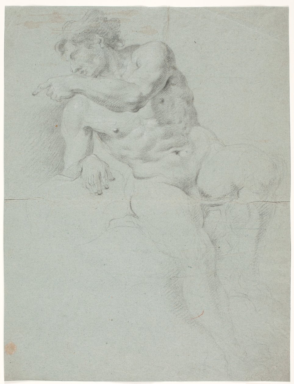 Mandlig modelstudie - Hendrik Krock