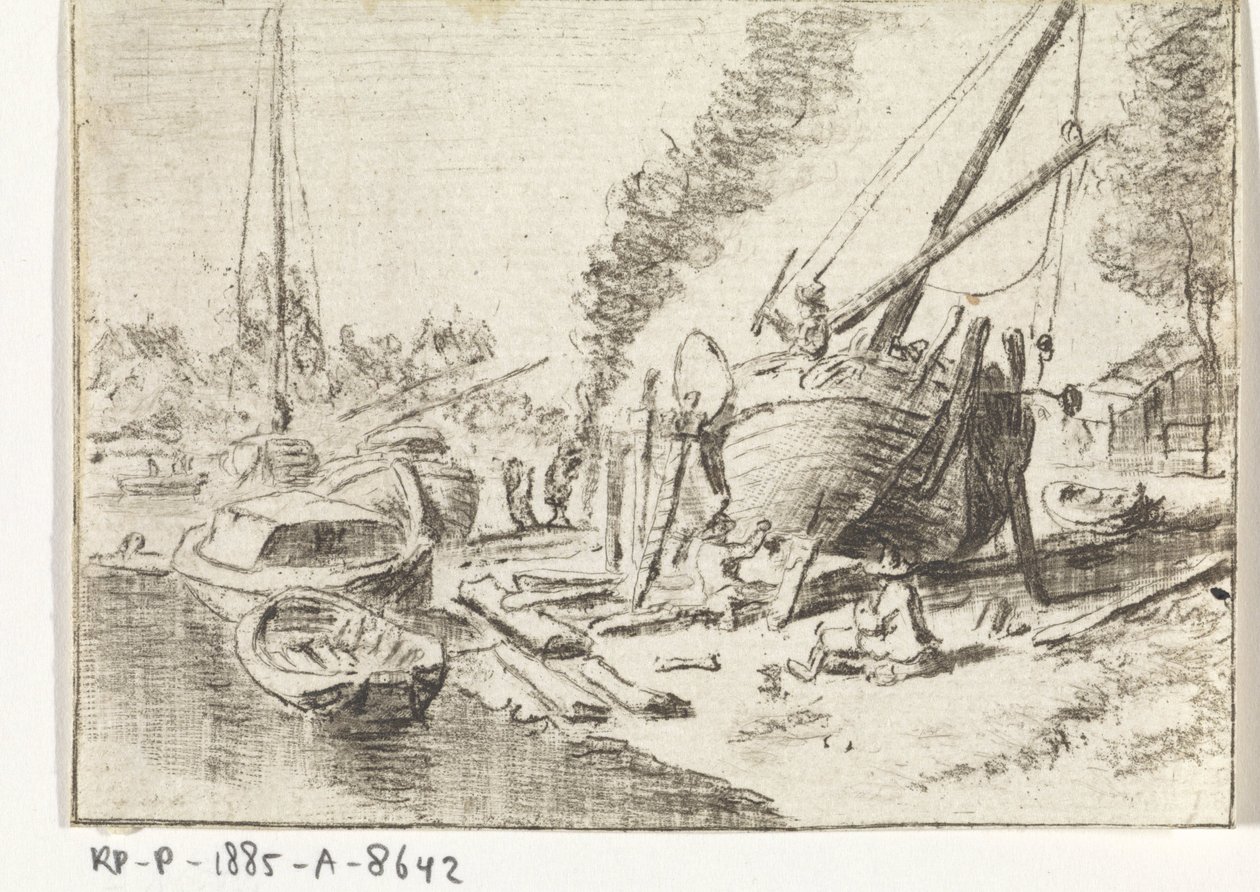 Chantier naval A - Hendrik Spilman