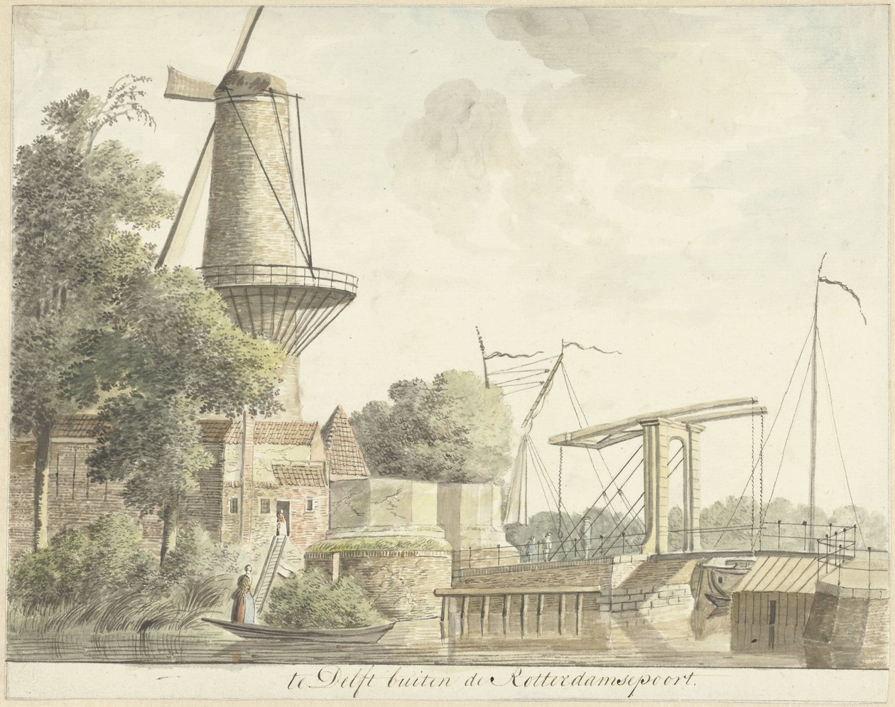 Porte de Rotterdam à Delft - Hendrik Tavenier