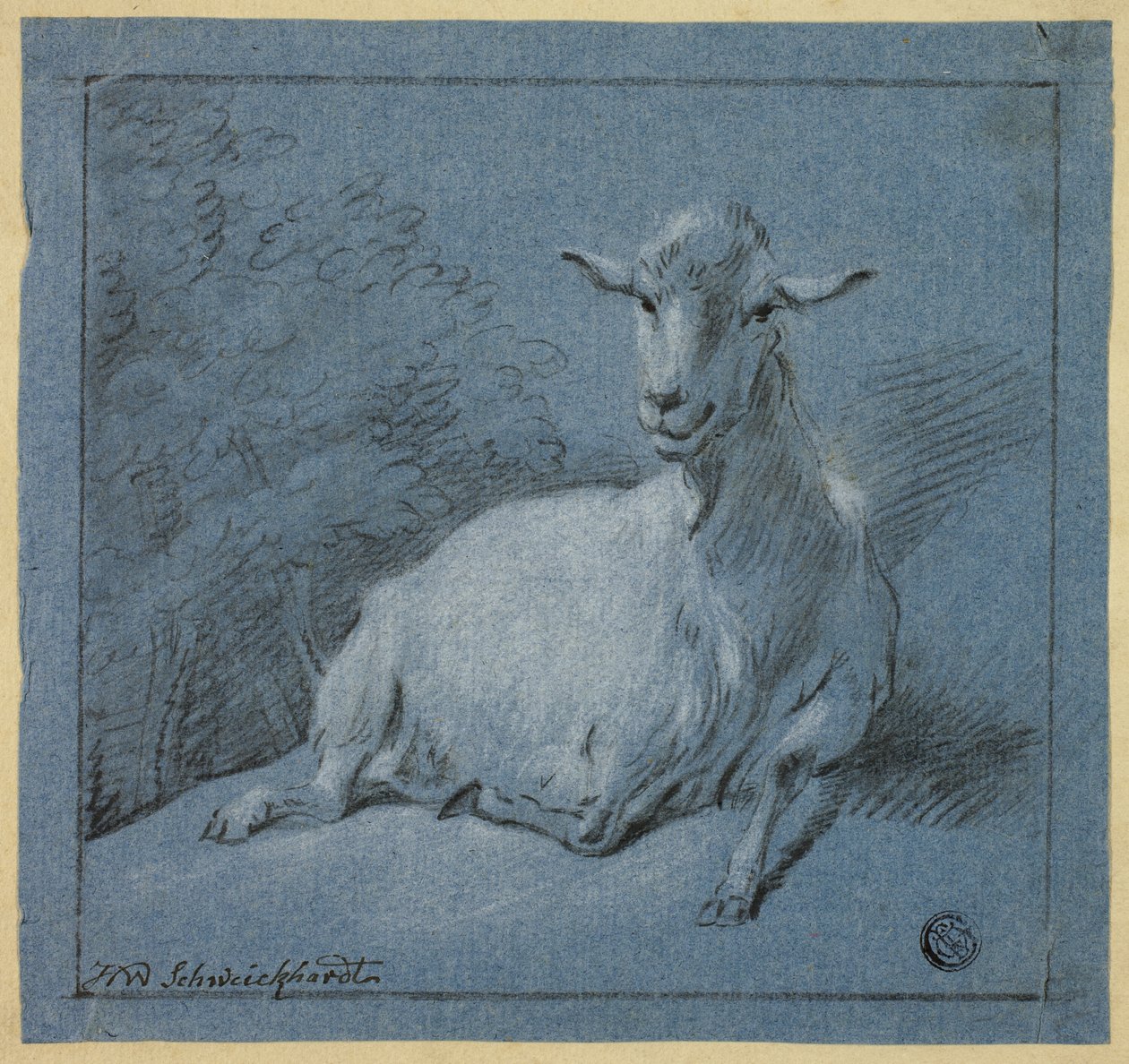 Chèvre - Hendrik Willem Schweickhardt