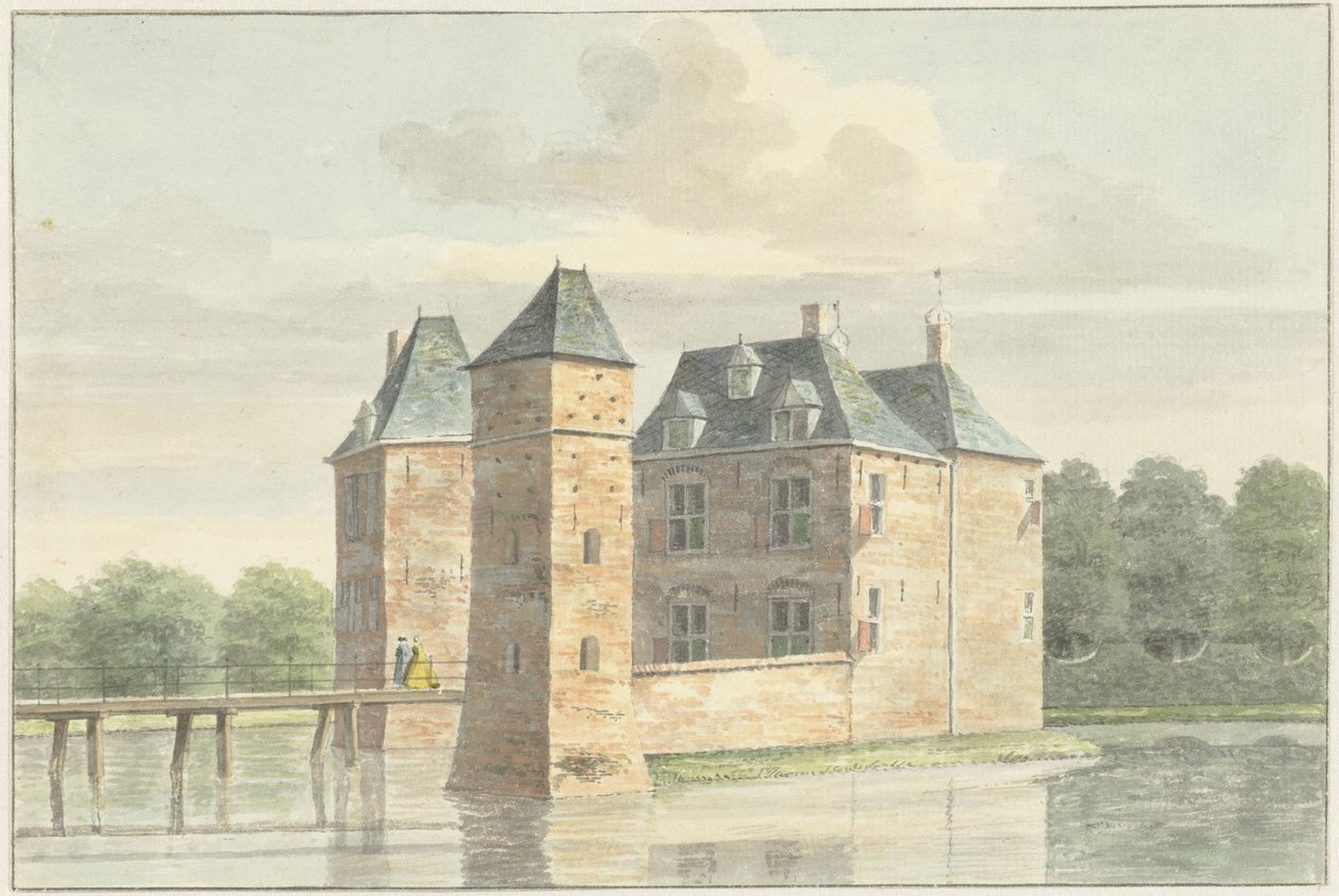 Château Moersbergen près de Doorn - Hendrik de Winter