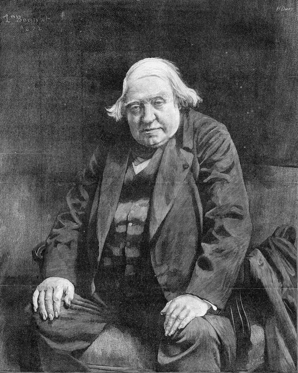 Portrait gravé - Henri Dochy d Bonnat