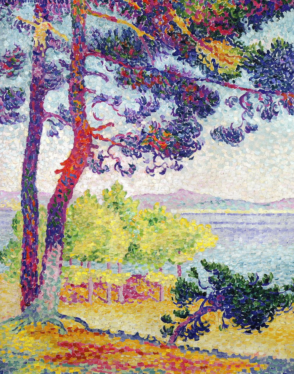 Après-midi à Pardigon, Var, 1907 - Henri Edmond Cross
