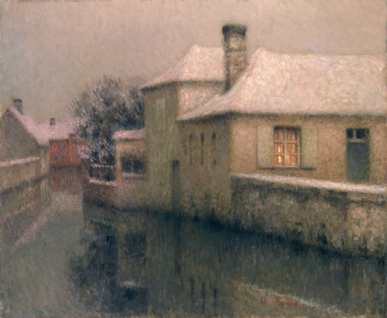 Nemours (Seine à Marne) - Henri Eugene Augustin Le Sidaner