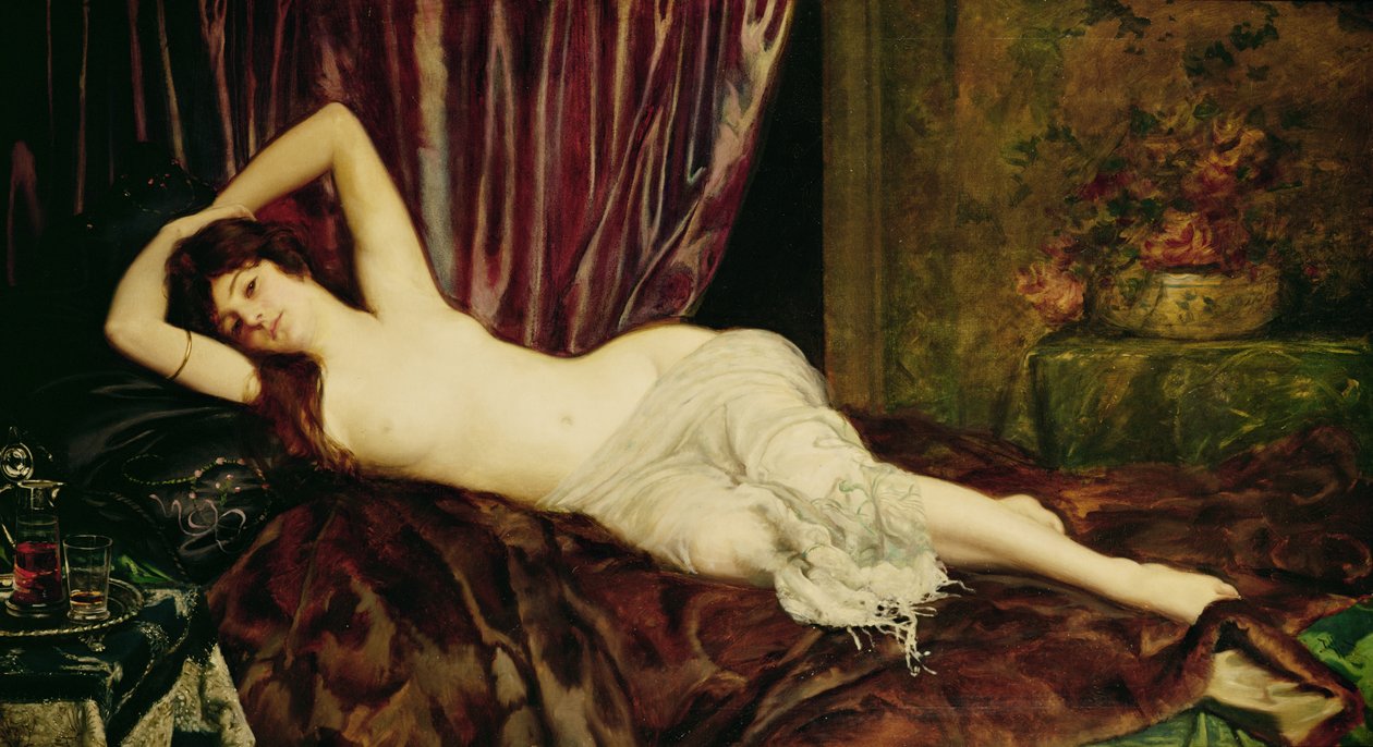 Nu allongé - Ignace Henri Jean Fantin Latour