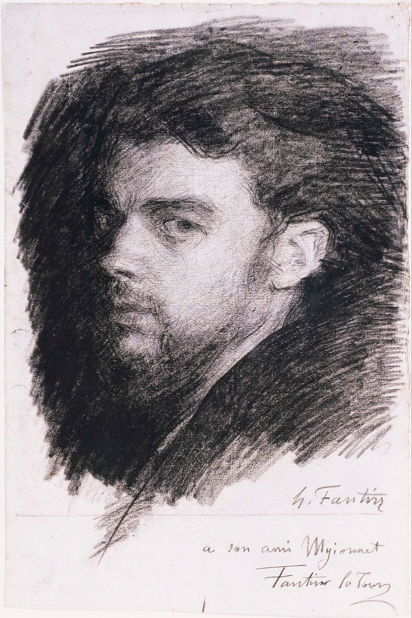 Autoportrait - Ignace Henri Jean Fantin Latour