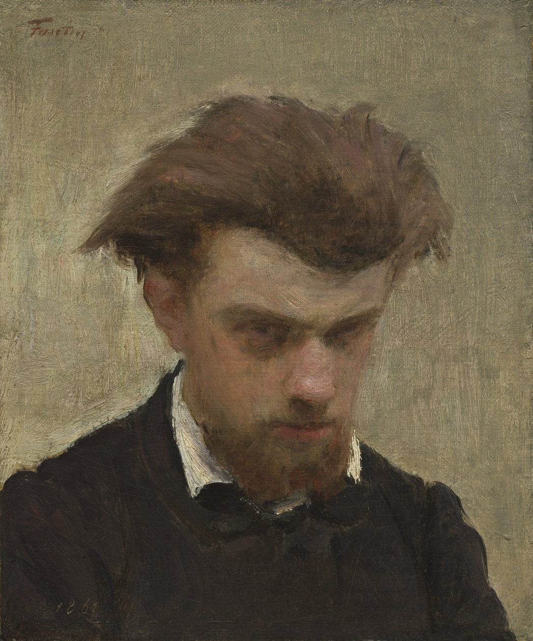 Autoportrait - Ignace Henri Jean Fantin Latour