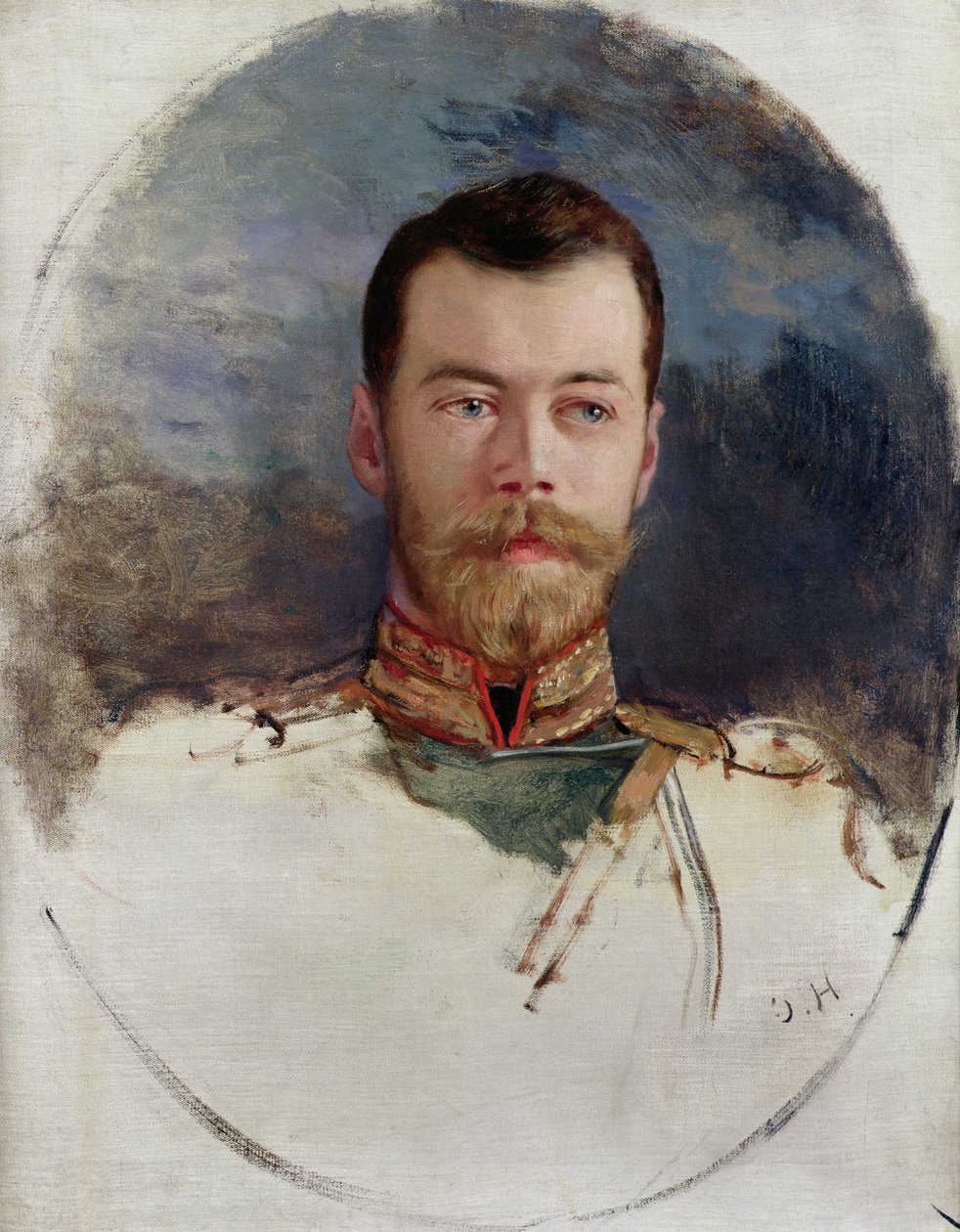 Étude pour un portrait du Tsar Nicolas II (1868-1918) 1898 - Henri Gervex
