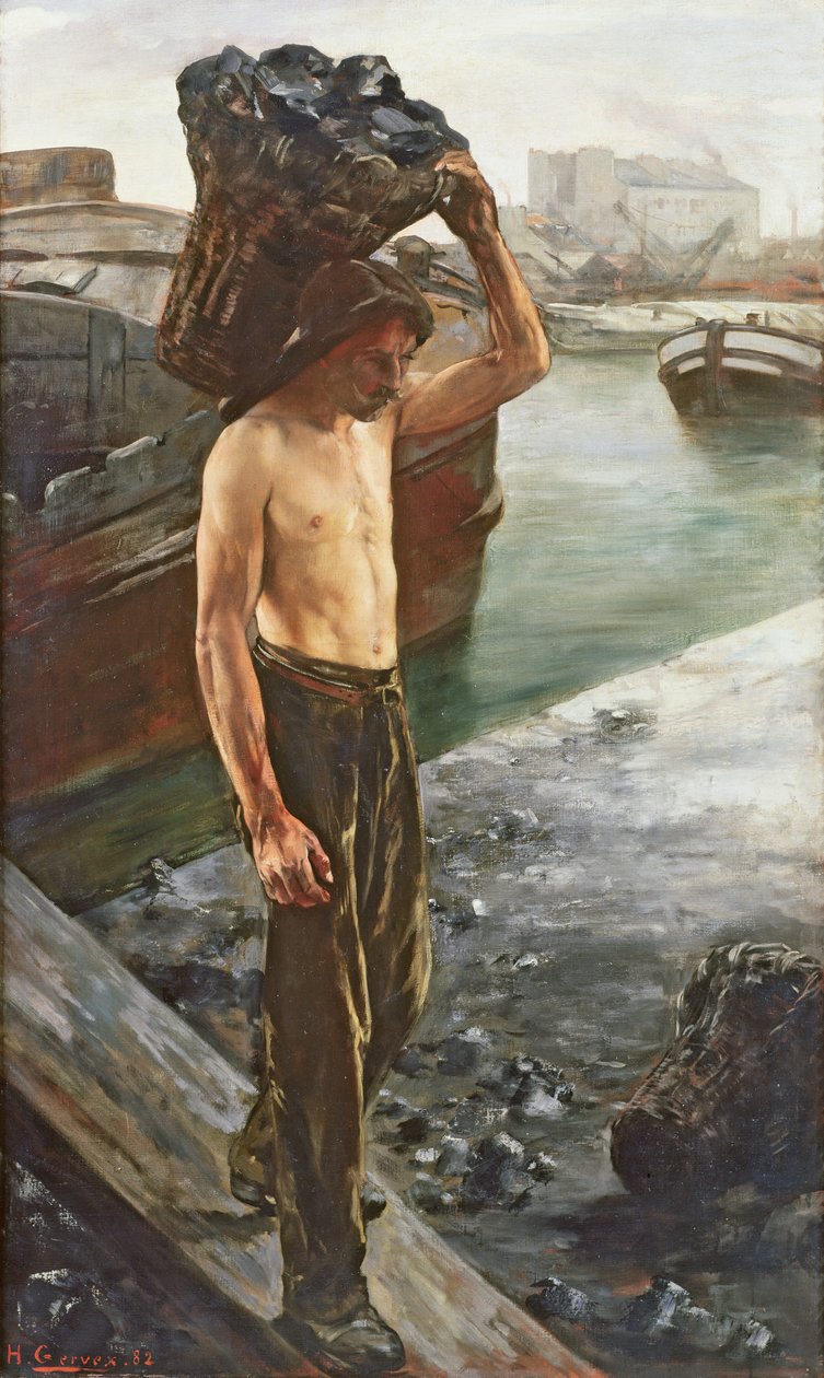 Le Porteur de charbon, 1882 - Henri Gervex