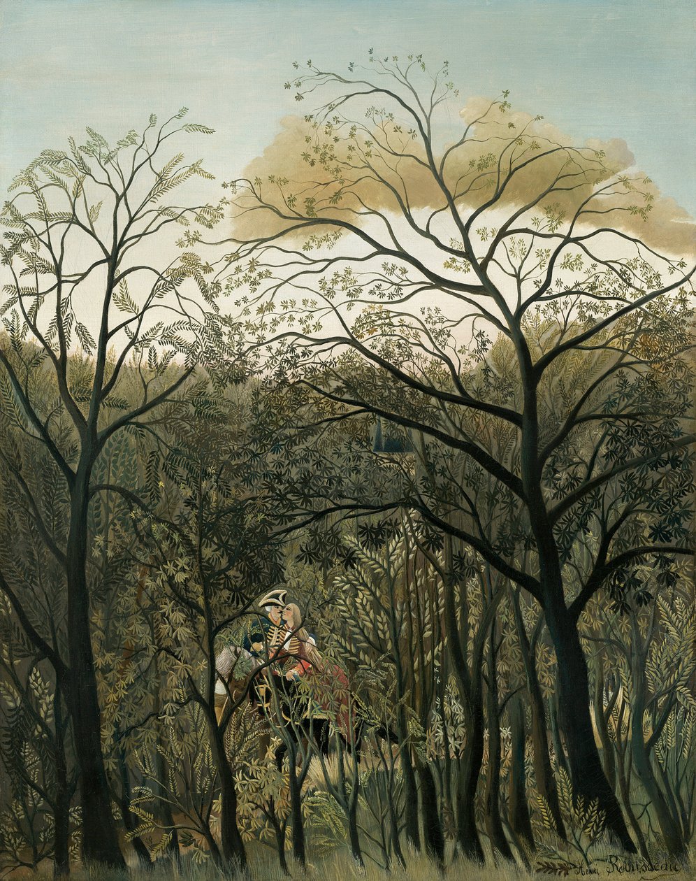 Rendez-vous dans la forêt, 1889 - Henri Rousseau