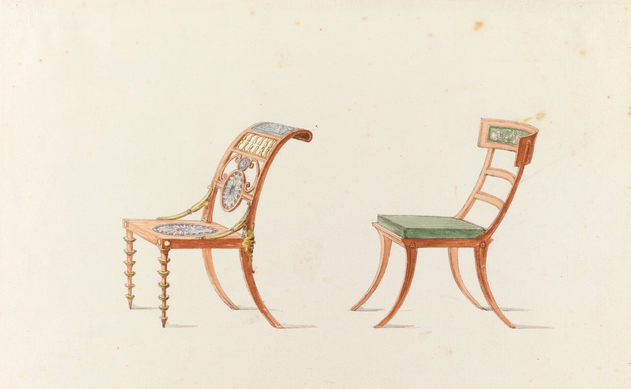 Chaises (2) - Nicolas Henri Jacob