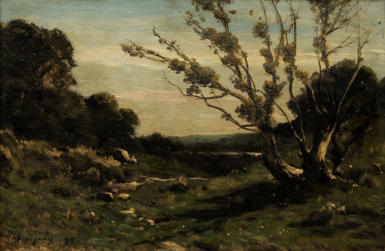 Matin dans la Nièvre - Henri Joseph Harpignies