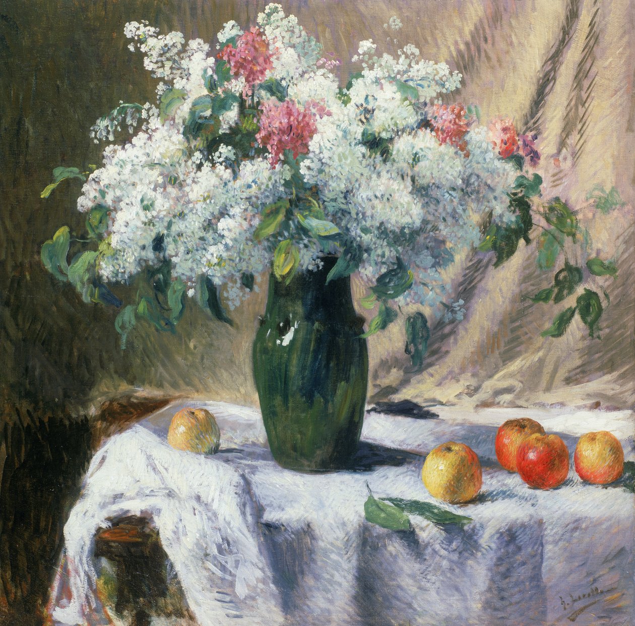 Vase de fleurs - Henri Lerolle