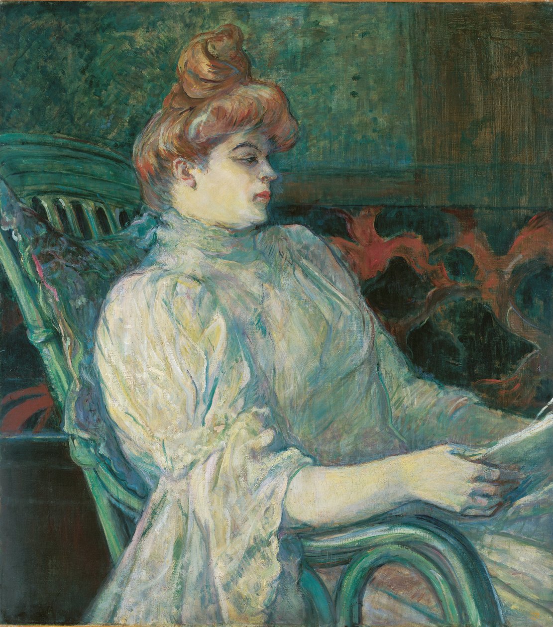Madame Marthe X - Henri Marie Raymond de Toulouse Lautrec