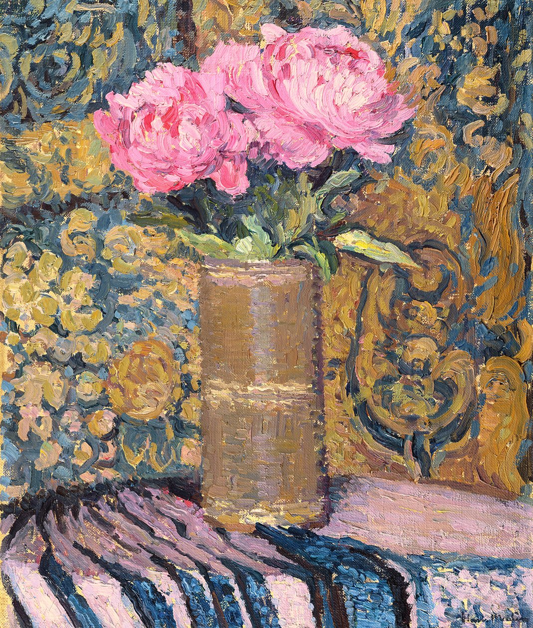 Pivoines - Henri Martin