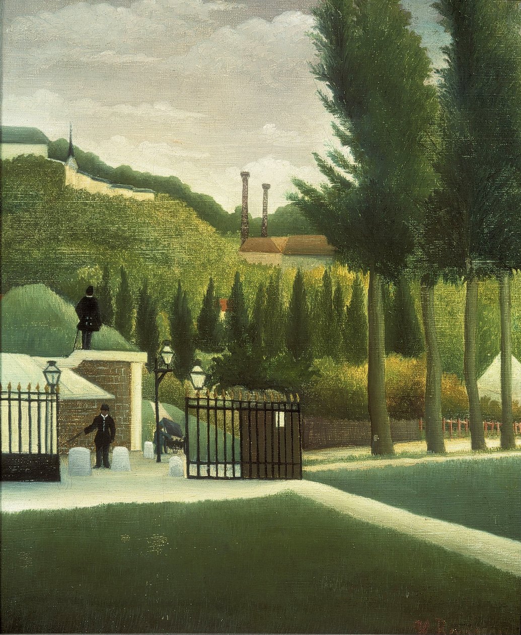 Le Poste de douane - Henri Rousseau