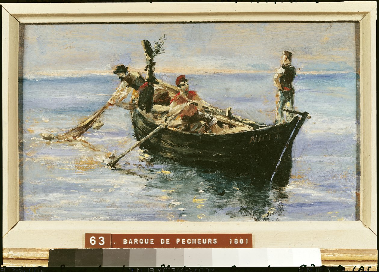 Bateau de pêche, 1881 - Henri de Toulouse Lautrec