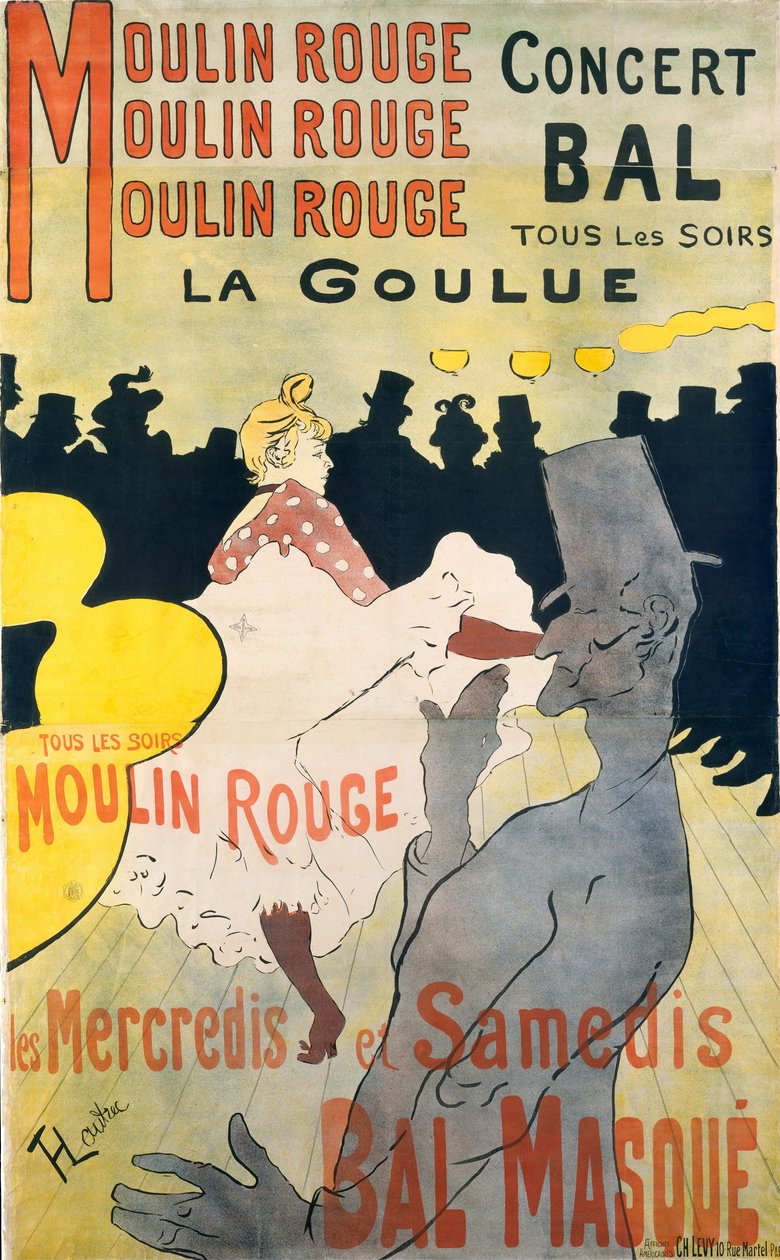 La Goulue - Henri de Toulouse Lautrec