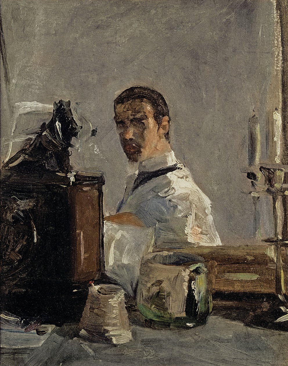 Autoportrait, 1880 - Henri de Toulouse Lautrec