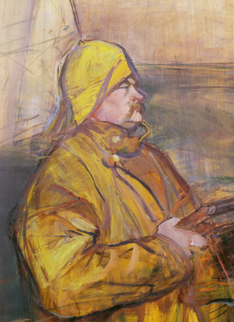 Monsieur Maurice Joyant (détail) - Henri de Toulouse Lautrec