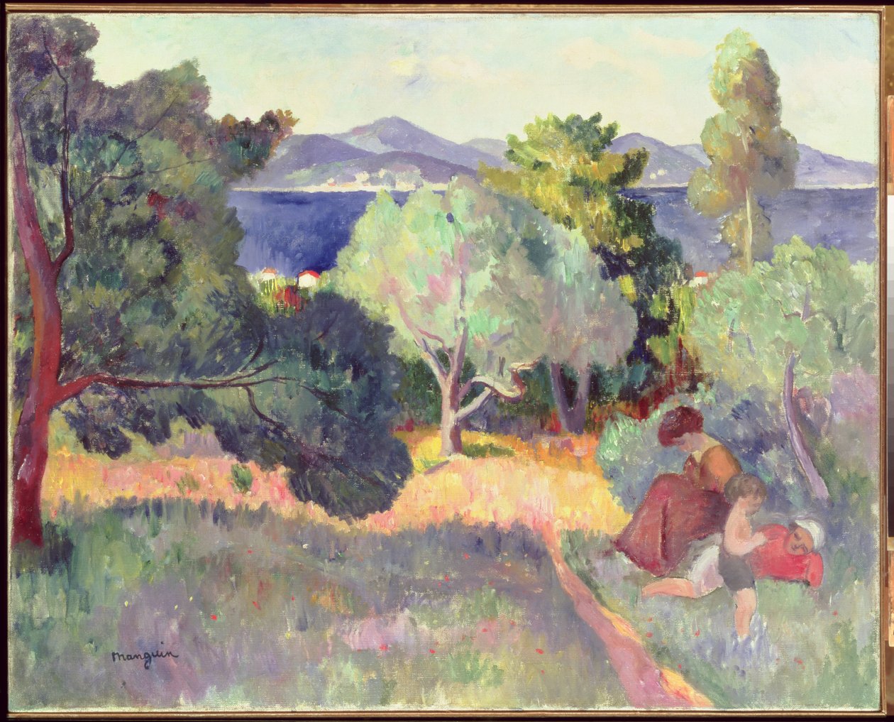 Sentier à Saint-Tropez - Henri Charles Manguin