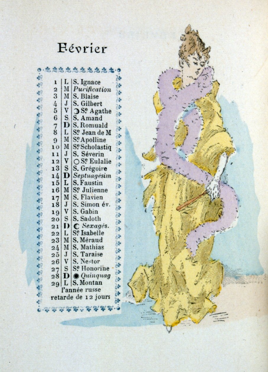 Février - Henri Boutet